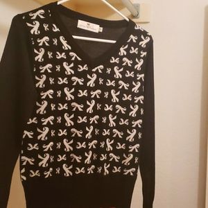 Womens fine knit sweater